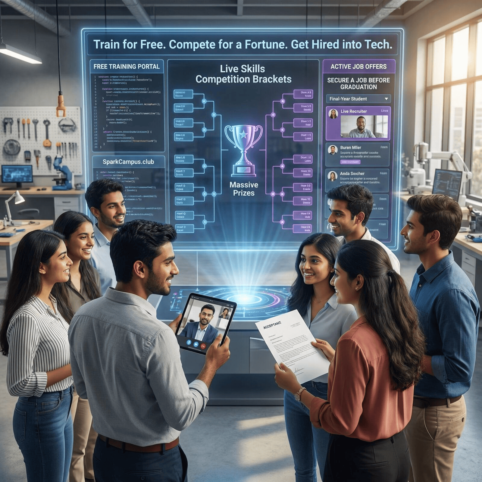 free training image