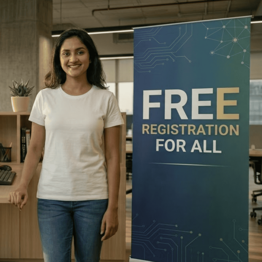 free registration for all